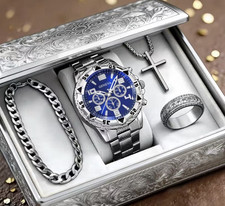 Geneva men blue - blue, dial