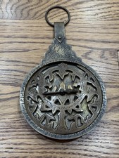 Hanging Brass Arabic Astrolabe