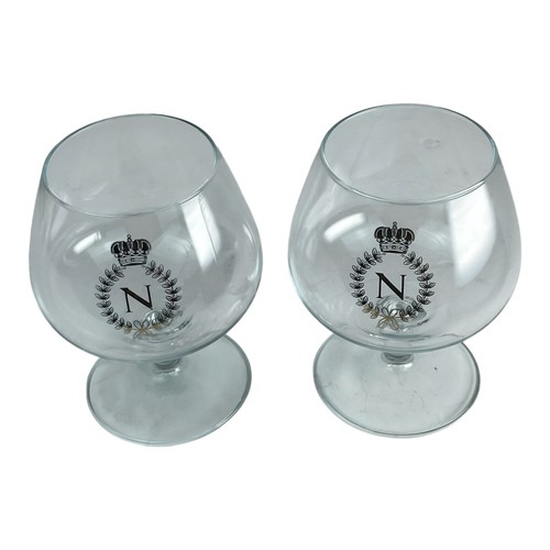 Napoleon brandy glasses set - glasses,