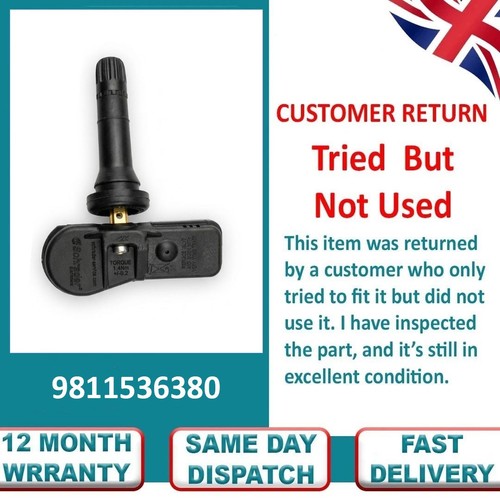 Pre programmed tpms - pre-programmed, for