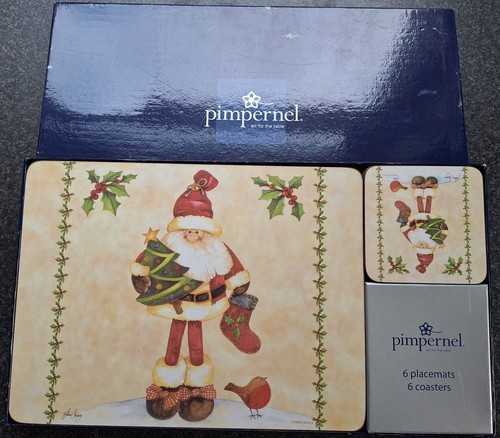 Pimpernel christmas place mats - place,