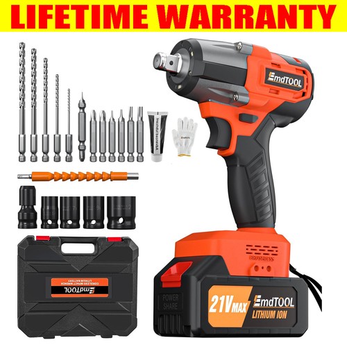 21v cordless impact wrench - cordless, 1/2