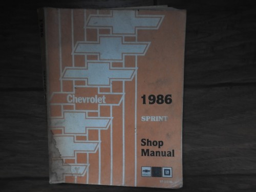 1986 chevrolet chevy sprint - chevrolet,