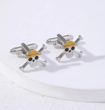 One Piece Cufflinks - Anime - With GIft Box, FAST AND FREE DELIVERY.