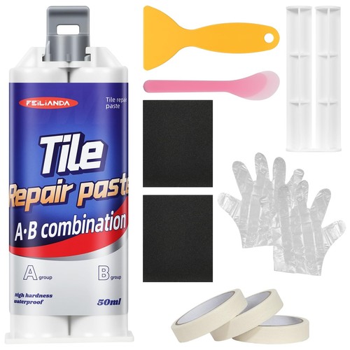 Porcelain ceramic tile repair - tile,