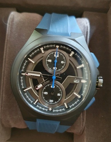 Mens bulova maquina blue - maquina,