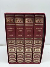 Plutarch Lives 4 Volume Set