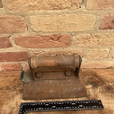 Vintage Heavy Clothes Cast Flat Iron Sad Coal Press Book End Door Stop etc