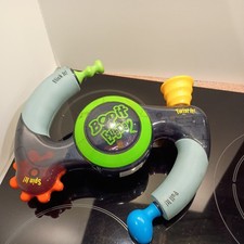 Bop It Extreme 2 Transparent Talking Reflex Game Hasbro Tested Y2K 2002.