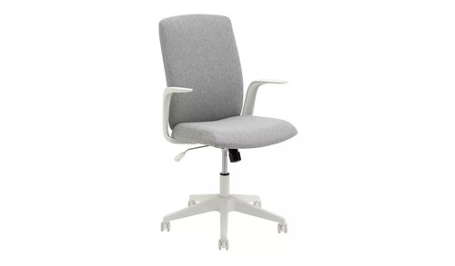 Grey fabric office chair - grey,
