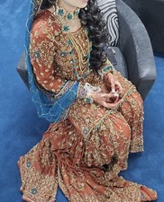 Pakistani Bridal Mehndi Outfit
