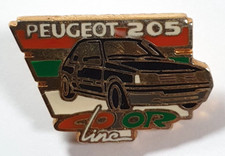 Classic Peugeot 205 Enamel Pin badge. French Hot Hatch Car. Gti T16