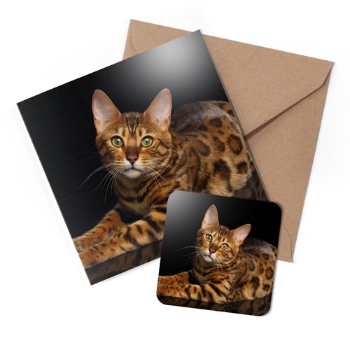 Greeting card coaster - x,