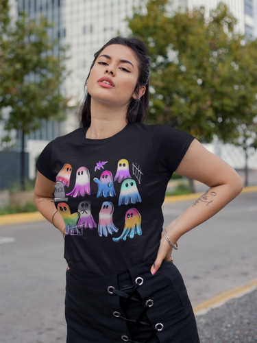 Pride ghosts tshirt - ghosts, tshirt,