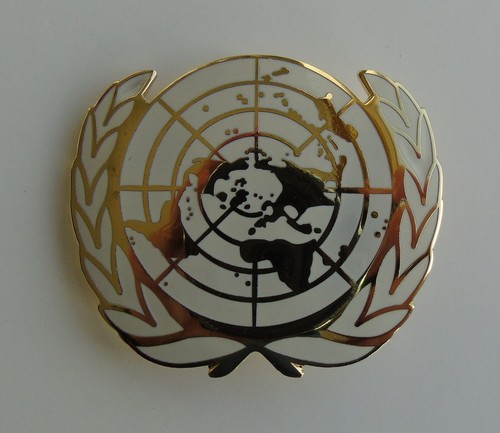 United nations cap - nations, badge