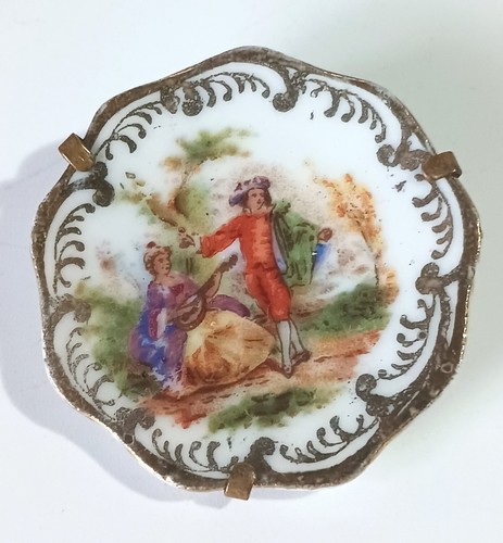 Vtg limoges france painted - vtg,