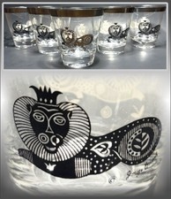 Set 5 Vtg MCM George Briard