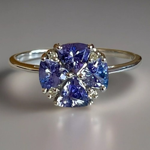 10k gold tanzanite - 10k, diamond