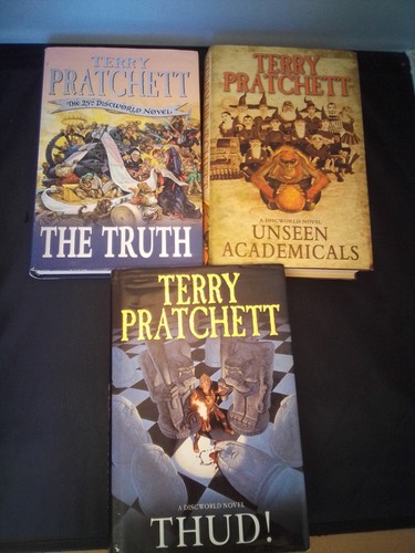 Terry pratchett hardback book - terry,