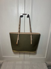 Aldo Olive Green & Beige Tote