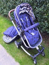 Cosatto Giggle Quad Stroller/Pram Lunaria Ink