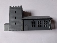 N Gauge Church Kit Built Unpainted 