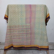 Vintage kantha quilt - kantha, heavy