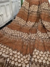 PETER HALL 'ROSETTI' Curtains, HEALS of London,VERY RARE, (1970's) 93"W x93.5"L