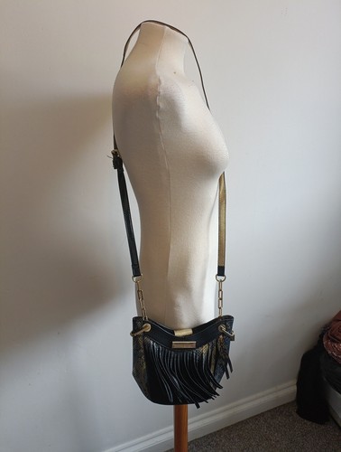 River island black and - black, gold