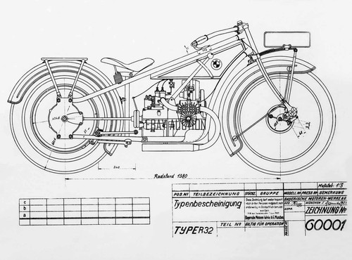Bmw r32 motorcycle - r32,