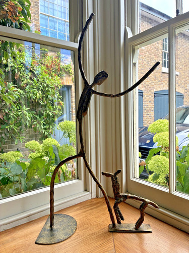 Gilt bronze sculpture a - of,