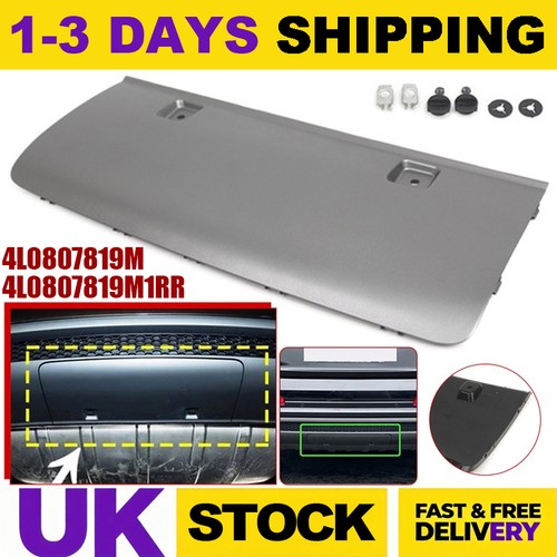 Rear bumper tow - bar, cover