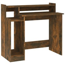 Desk with led lights computer - with,