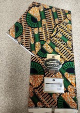 6yards African print real wax
