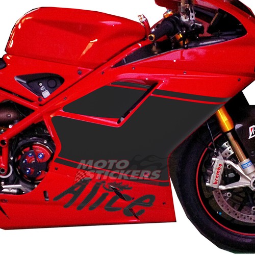 Ducati 1098 side stickers - 1098,