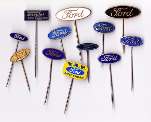 Vintage ford oval logo pin - oval,