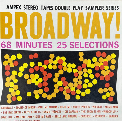 Various broadway reel tape - various,