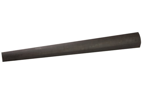 Ebony wood beveled - ebony, upright
