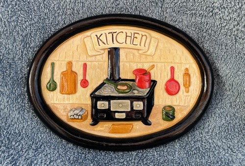 Vintage ceramic kitchen oval - vintage,