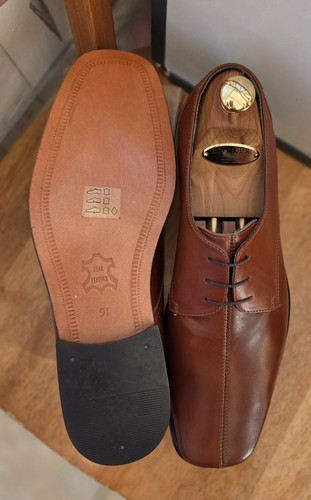 Vintage mens derby shoes size - vintage,