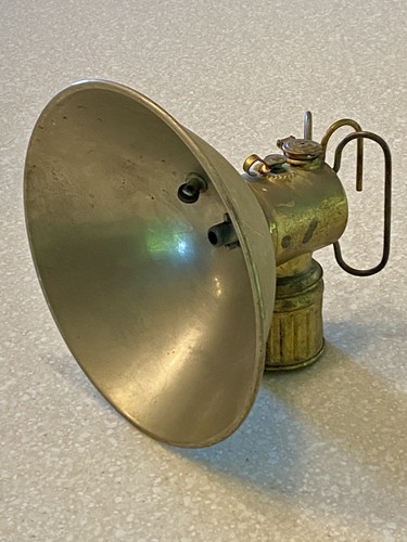 1915 justrite brass - justrite, carbide