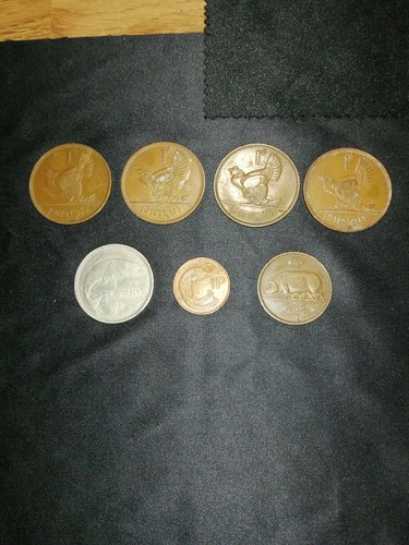 Vintage irish coins - coins, job