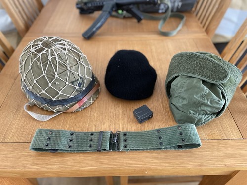 Vintage steel army - steel,