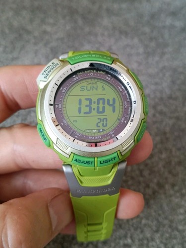Casio protrek solar - casio, triple