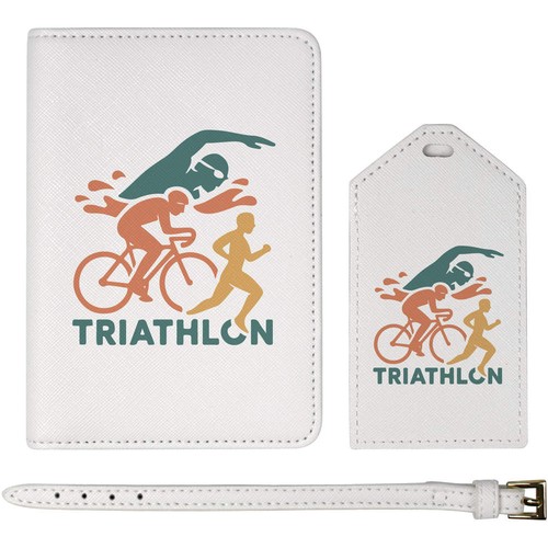 Triathlon design passport - 'triathlon,