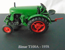 Hachette 1:43 Scale Diecast Farm Model Tractor Simar T100A (1958)