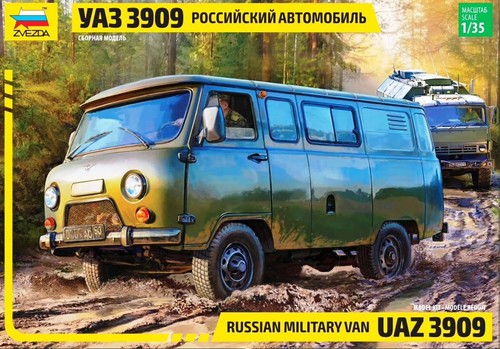 Zvezda uaz 3909 - 3909, russian