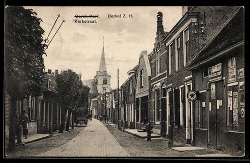Berkel kerkstraat met - berkel,