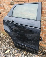 Genuine Range Rover Evoque (L551) Drivers Rear Door- Black - Needs Repairing