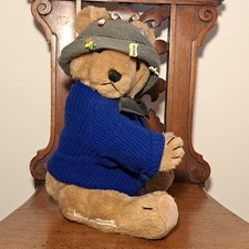 Vintage House of Nisbet 17 inch  Bear-Ltd  Edition 1990 Grinnee Bearet Lucy Rigg